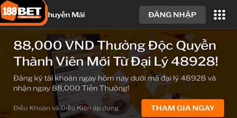 Các khuyến mãi 188Bet áp dụng cho nhiều loại hình cá cược khác nhau